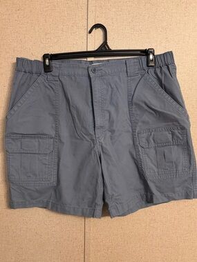 Savane Men's Cargo Shorts - Slate Blue 40w